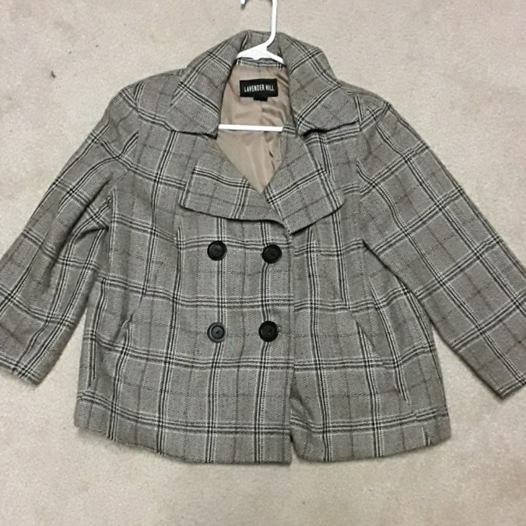 Plaid Blazer